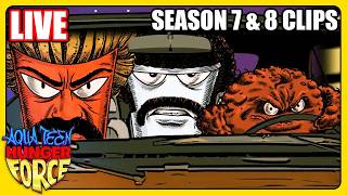 🔴 Aqua Teen Hunger Force - Season 7 & 8 Clips Livestream | adult swim