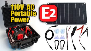 E2 Portable 110V AC - USB Power & Complete Remote Solar Recharger
110v AC & USB Portable and Emergency Power with Ultimate Fast Charging Graphene Supercaps PLUS Complete NEW Remote Solar Recharging Addition.
See all details: https://www.quantamagneticstore.com/110v-ac usb-portable-emergency-power.html E2 Portable 110V AC - USB Power & Complete Remote Solar Recharger