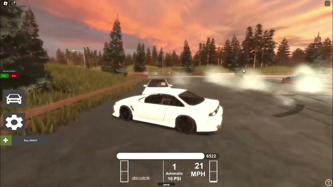 Some Roblox drifting :D (Game is Project Drift, By INGameWorks
