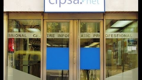 Curso mantenimiento ordenadores * CIPSA.NET * CURSO SUPERIOR SISTEMAS BARCELONA