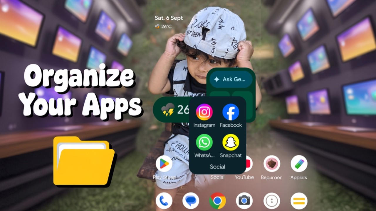How to Create A Folder on Google Pixel 10, 10 Pro, 10 Pro XL
