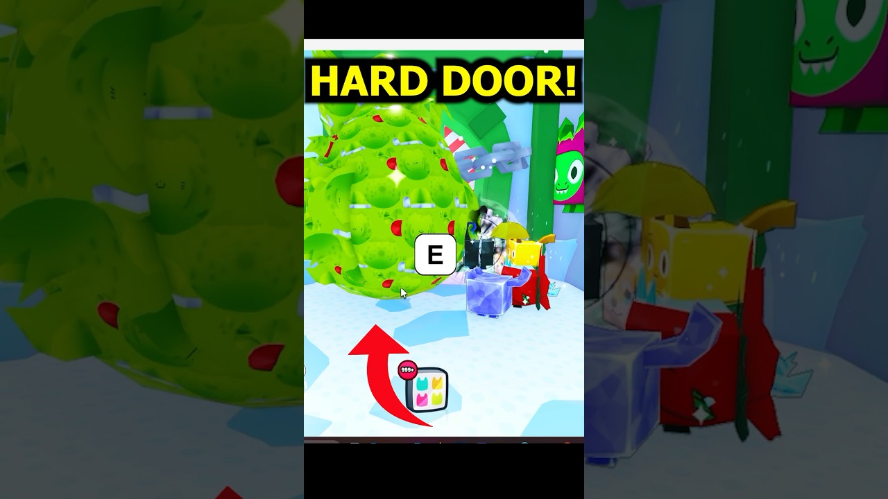 i FOUND this INSANE PET behind the HARD DOOR in PET SIM 99 (LOCKPICK UPDATE) #shorts #petsim99
