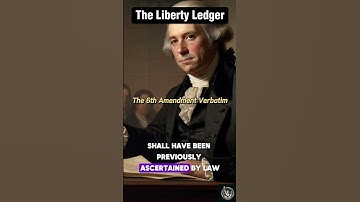 US Constitutional 6th Amendment Verbatim