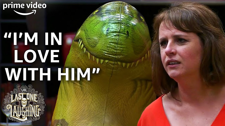 Anne Edmonds' Dinosaur Boyfriend | Last One Laughing Australia | Prime Video