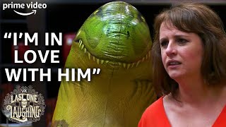 Anne Edmonds' Dinosaur Boyfriend | Last One Laughing Australia | Prime Video