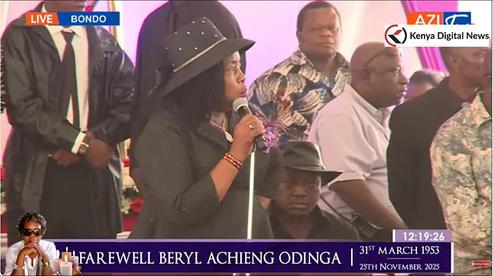 Angry Ida Odinga Loses Her Cool at Beryl Odinga's Funeral: Go away, She is not your sister