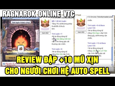 auto spell 2022 Ragnarok Online - VTC | Review đập +10 mũ xịn cho người chơi hệ auto spell