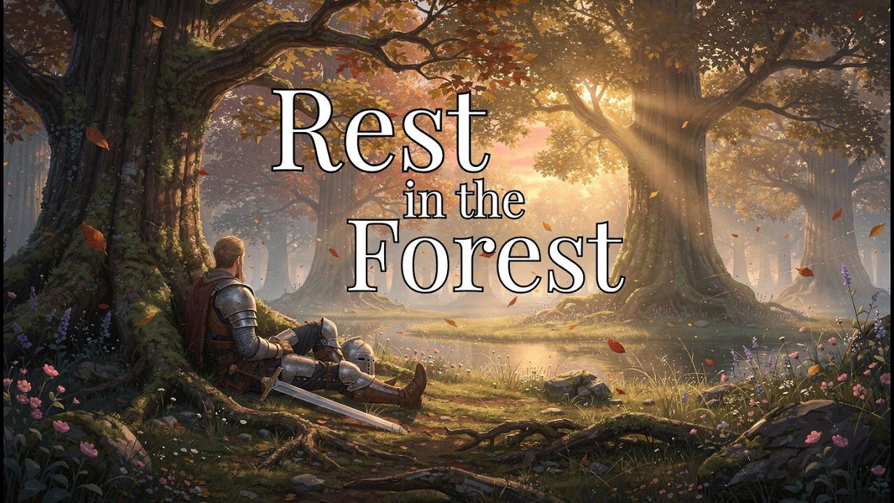 Medieval Forest Rest  Peaceful Fantasy Ambient Music
