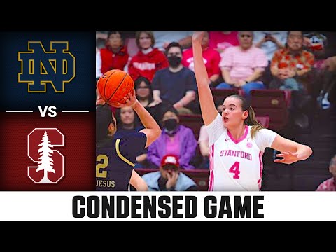 Notre Dame vs. Stanford Condensed Game | 2025-26 ACC Women's Basketball