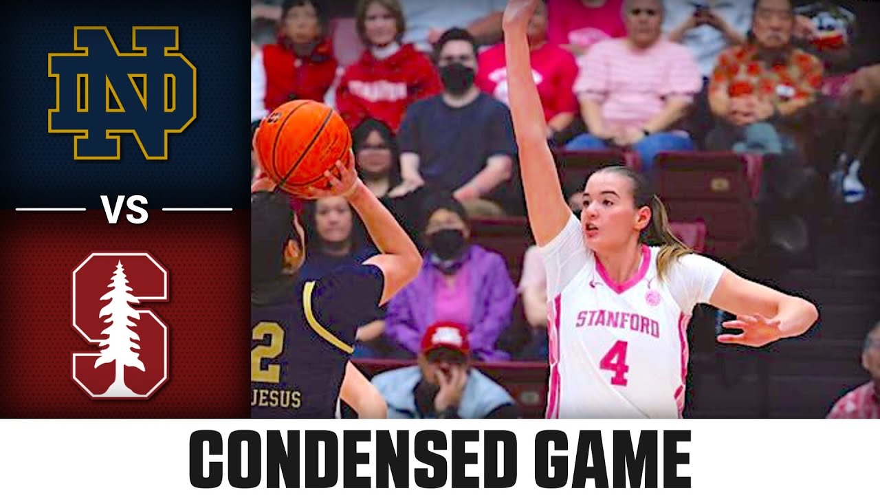 Notre Dame vs. Stanford Condensed Game | 2025-26 ACC Women's Basketball