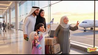 A Beautiful Family Umrah Journey to Madina & Makkah 🕋 | Emotional Islamic Story in 3D Animation