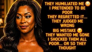 I Pretended to Be Poor at Dinner… My Son’s In-Laws Tried to Pay Me to Disappear part 2 😳