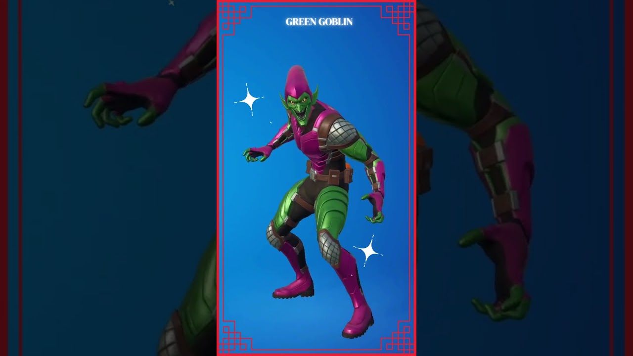Green Goblin Outfit ✔ Marvel Series Outfit Fortnite