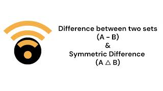 symmetric difference of sets