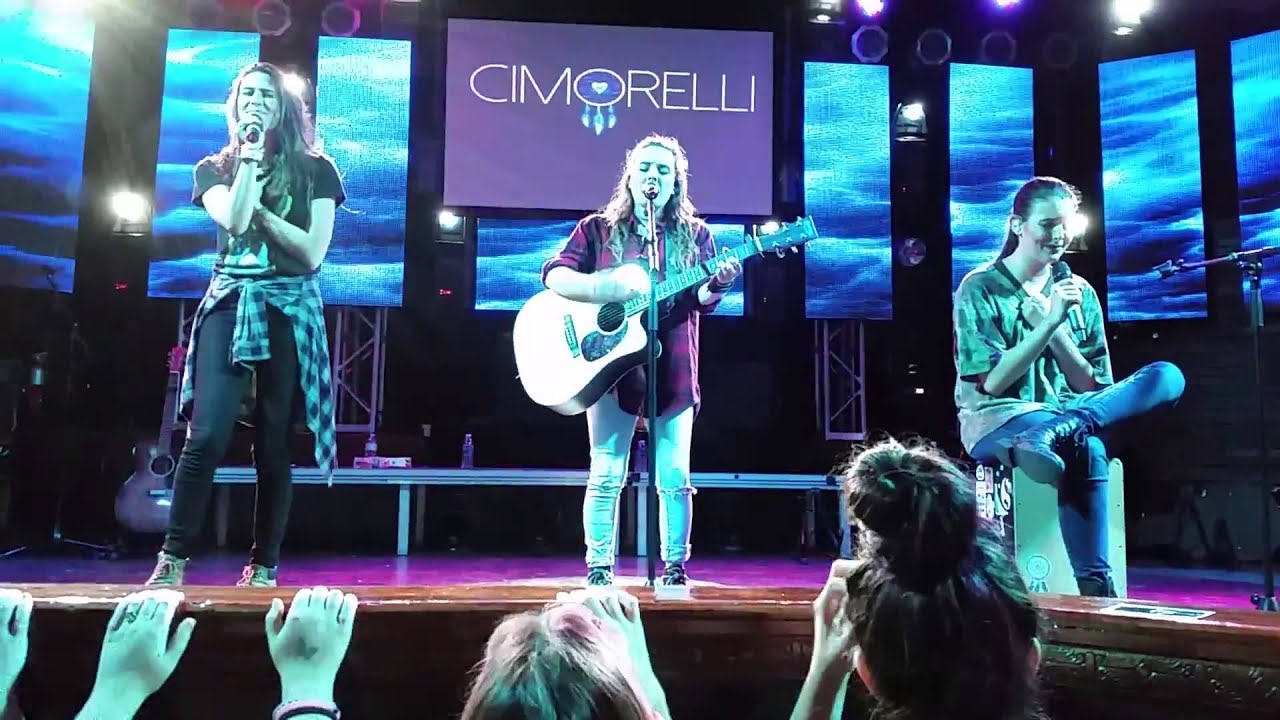 Cimorelli "Good Enough" live in Ft. Lauderdale (25/10/2015) YouTube