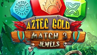 Match 3 Jewels: Aztec Gold (Gameplay Android) screenshot 1