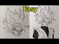 How to draw Goku black || step by step
