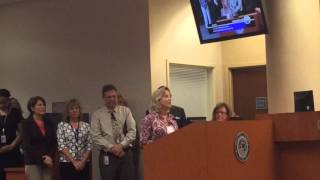 Manatee County Public Library System honored at Tuesday's commission meeting