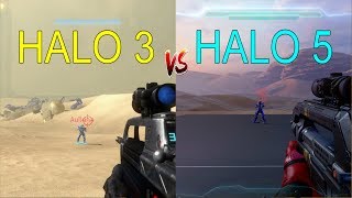 Halo 5 vs Halo 3 | Bullet Magnetism