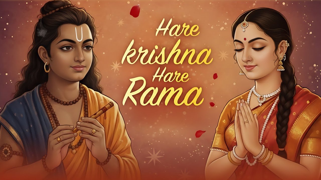 Hare Krishna Hare Rama Mantra || Srila Prabhupada's world || Krishna bhajan
