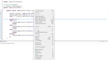 Java Tutorial: Switch Statement (char)