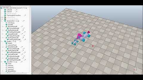 Object Tracking using the proximity sensor from V-REP