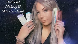 ASMR | High End Makeup and Skin Care Haul | Whispering