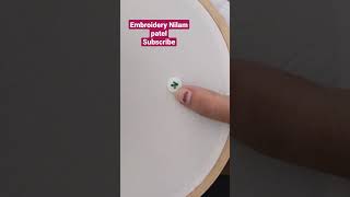 button rose flower embroidery design 🌷🌷|Hand embroidery..