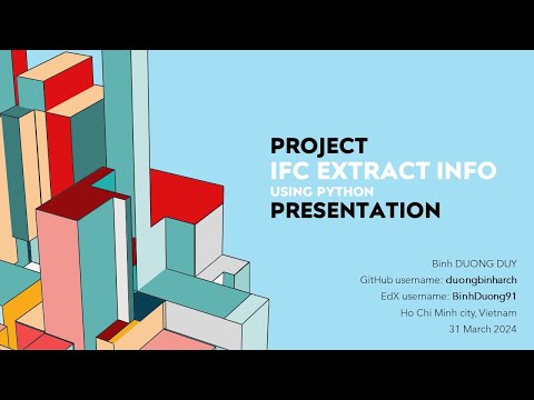 IFC Extract information using Python (CS50P project)