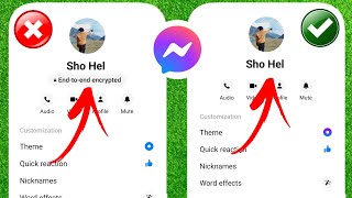 How to Remove End-to-end encryption in Messenger | Turn Off End-to-end encryption in Messenger
