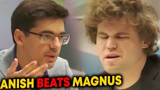 LAST MOMENTS of Magnus Carlsen vs Anish Giri in 2023 Tata Steel Chess