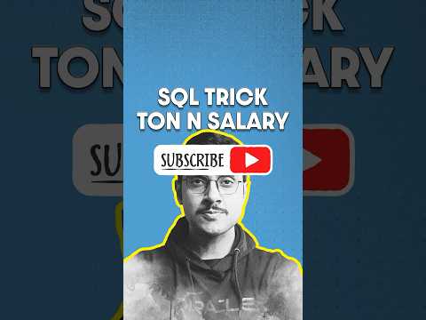 🔍 Find n highest salary with Subqueries (Easy!) | SQL Interview Challenge