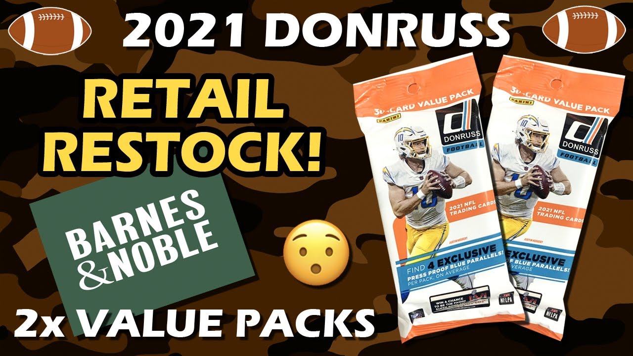 barnes-noble-restock-2021-panini-donruss-football-2x-cello-pack