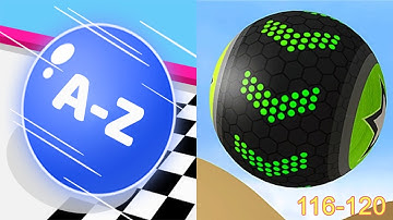 AZ Run VS Going Balls Android iOS Gameplay