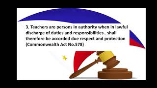 Educ 510-LEGAL BASES OF PHILIPPINE EDUCATIONAL SYSTEM Part 2.