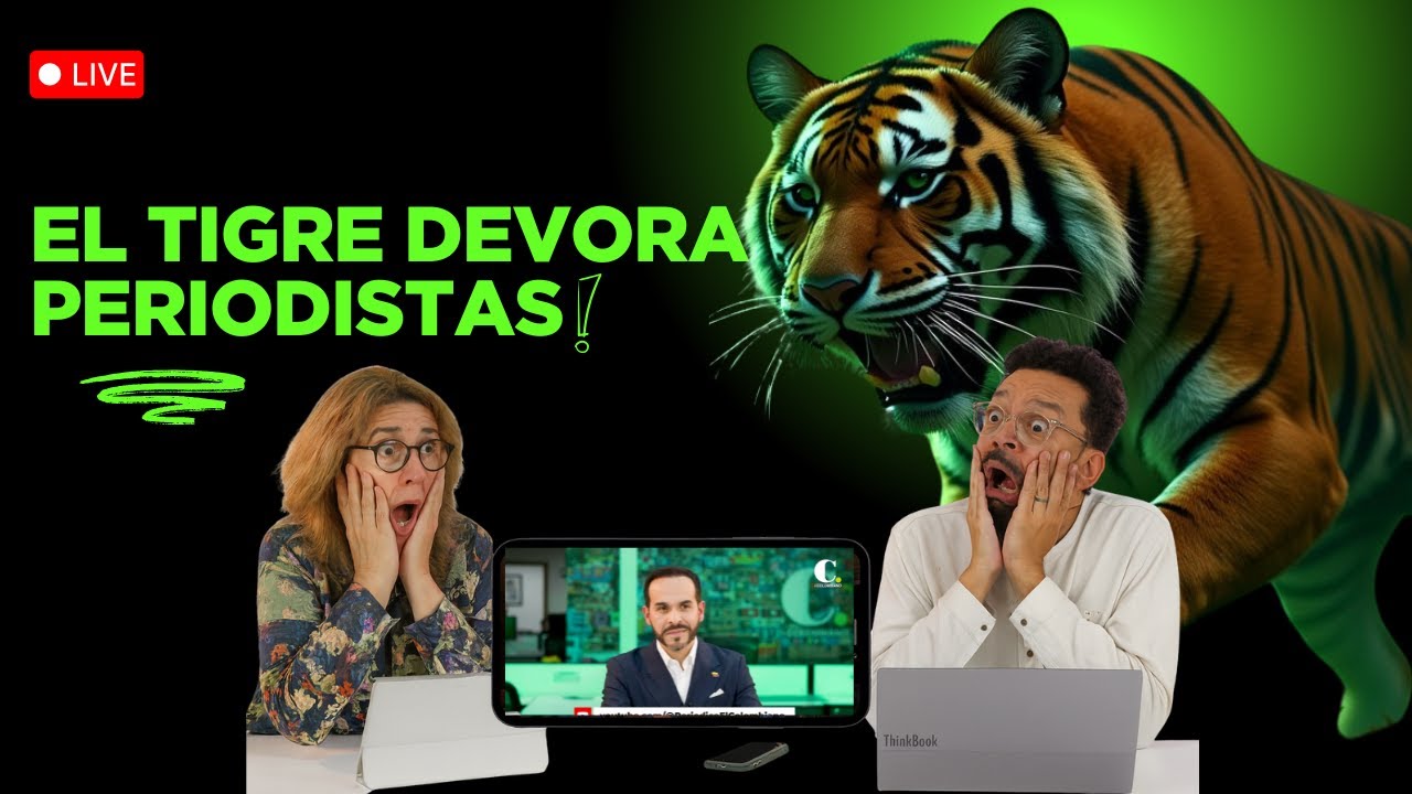 Periodistas le hacen una encerrona al tigre Abelardo De La Espriella y el tigre los devora