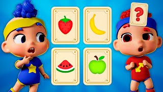 who am i fruit game with baby db d billions kids songs