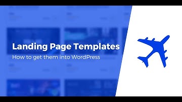 How To Install Landing Page Video Tutorial