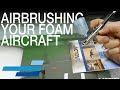 Airbrushing Your Foam RC Aircraft with Benchcraft for Beginners - Motion RC