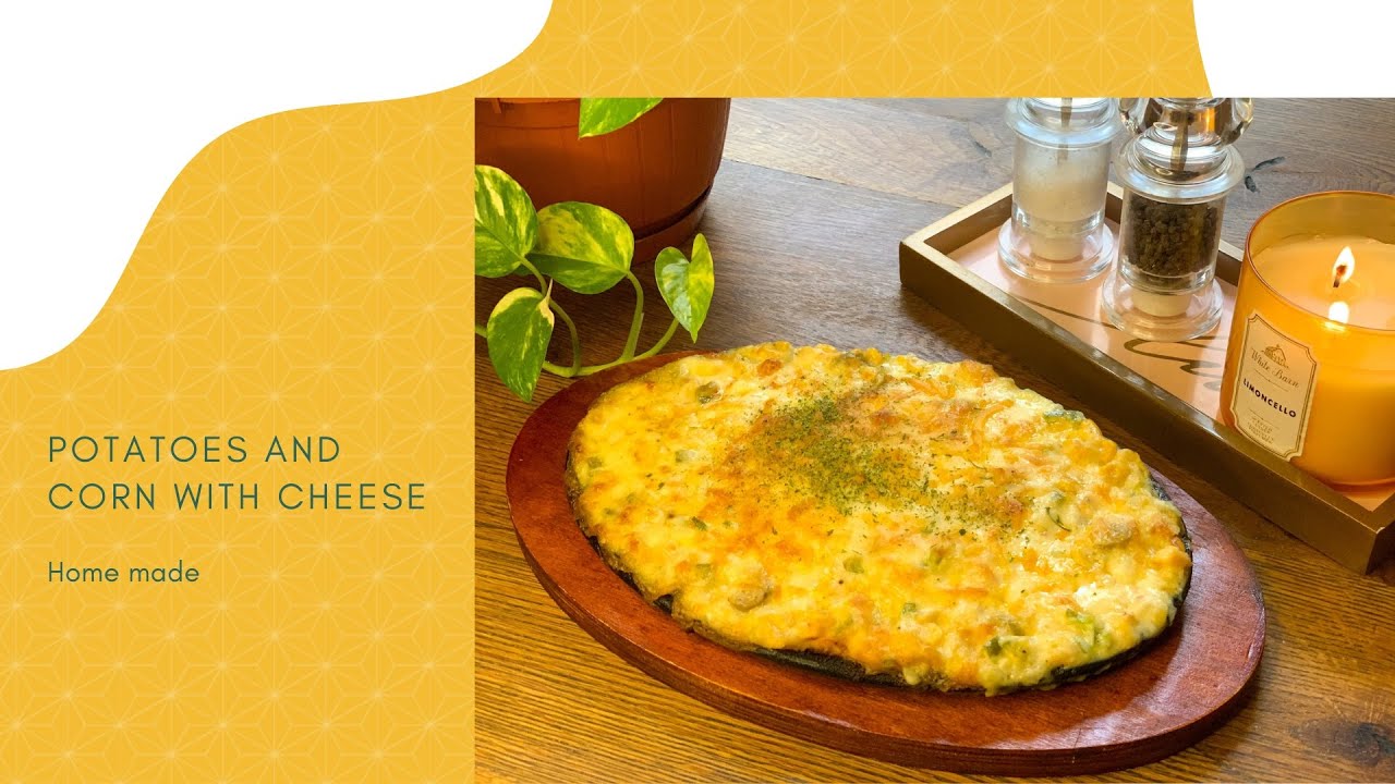 بطاطس و ذرة بالجبن شيء لذيذ من الآخر 😋 | Potatoes and corn with cheese