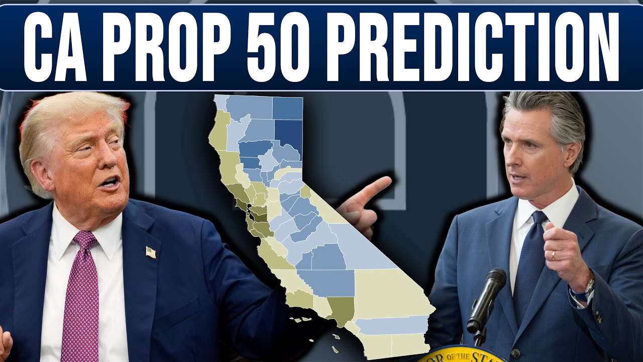 The California Prop 50 Election Prediction Analysis: Newsom vs Trump ...