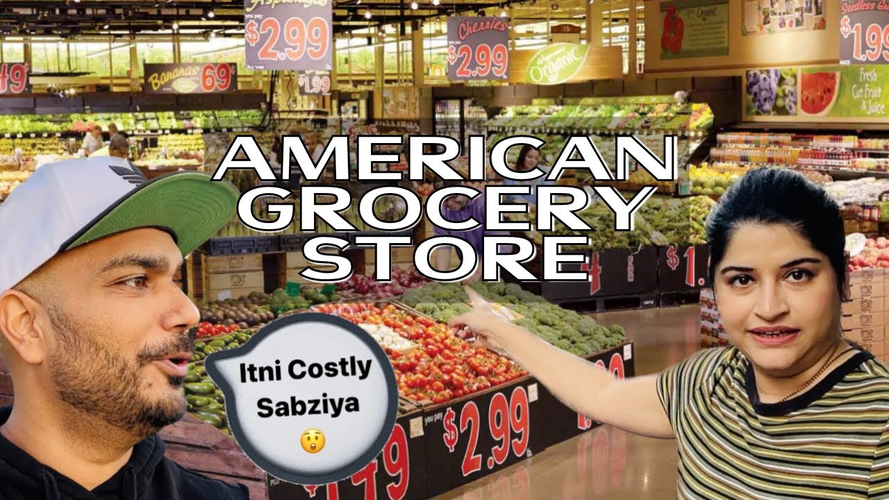 Grocery Store in America | India Vs America Price Comparison | Hindi Vlog