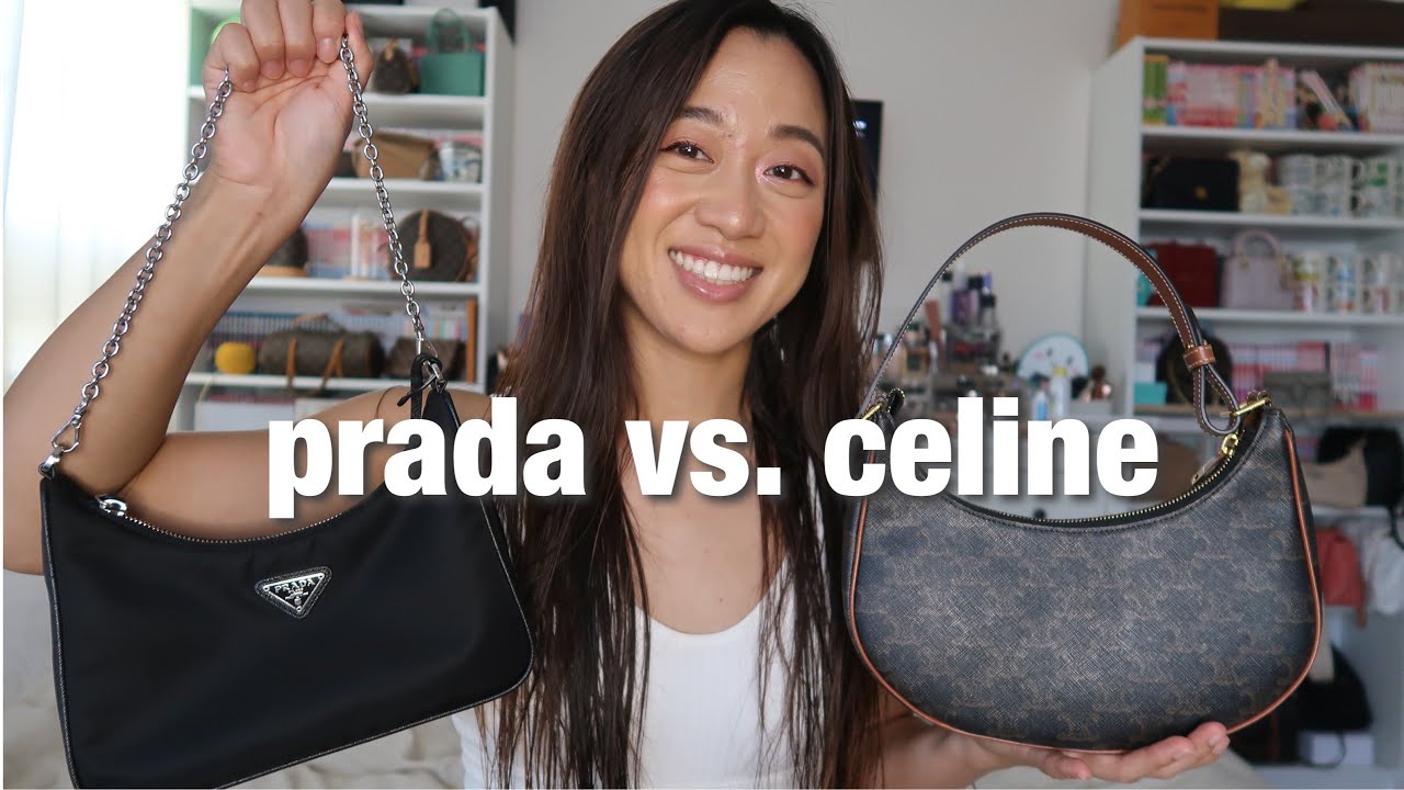 PRADA RE-EDITION 2000 & 2005 NYLON MINI BAG COMPARISON + MOD-SHOTS 