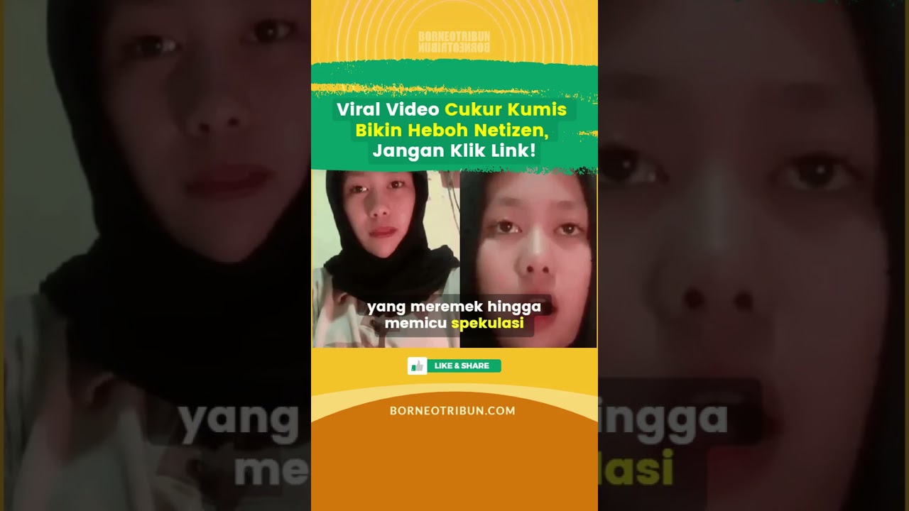 Viral Video Cukur Kumis Bikin Heboh Netizen, Jangan Klik Link!
