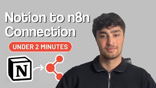 How To Connect Notion to n8n in 2025 In Under 2 Minutes! (EASY)