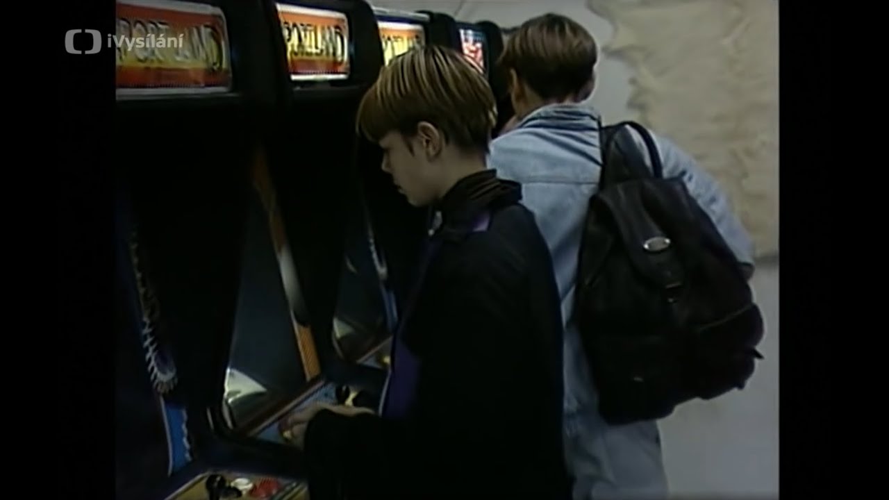 CT Večerník 20. listopadu 1995 - Videoherna u školy