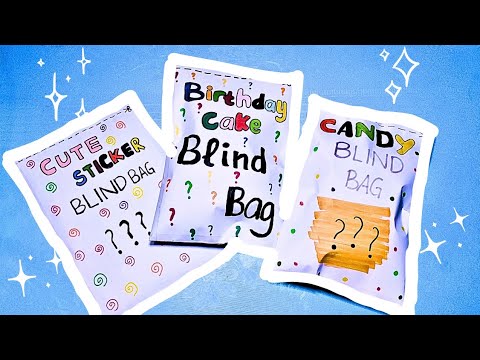 [ASMR] Unboxing Requested Blind Bag 🌈 - YouTube