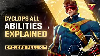 ALL of Cyclops's Abilities EXPLAINED in Marvel Rivals