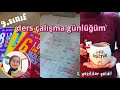 9. SINIF DERS ÇALIŞMA GÜNLÜĞÜM 💌 | Nisaa