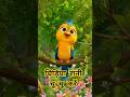 Chidiya Rani Chhu Chhu Kare #shorts #ytshorts #cartoonsong #kidsvideo